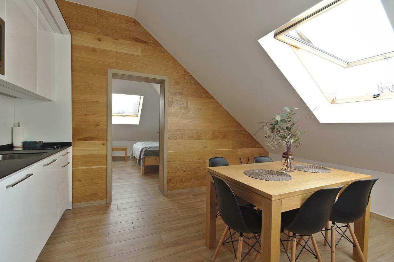 Deluxe Two-Bedroom Apartment Balcony air conditioning the Attic